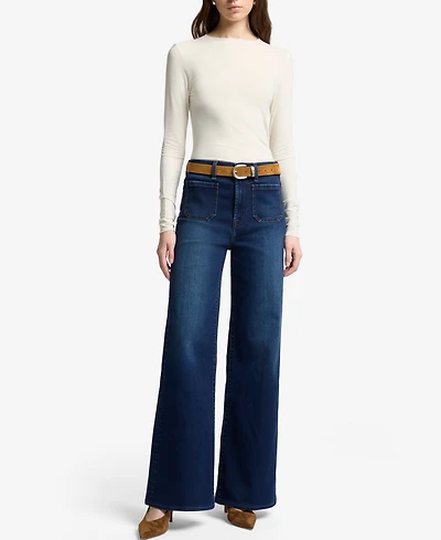 7 For All Mankind Women's Ultra Wide Leg Jeans