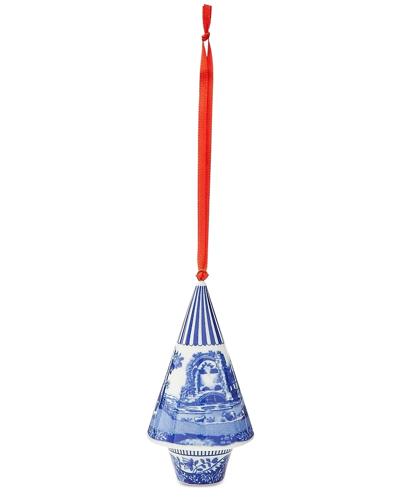 Spode Blue Italian Christmas Tree Ornament