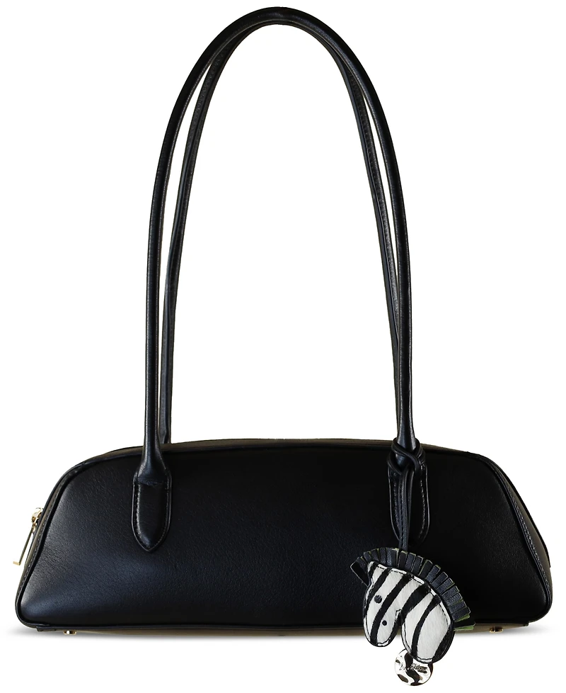 Sam Edelman Women's Nori Leather Bowler Medium Satchel Bag