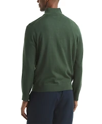 Nautica Men's Navtech Classic-Fit Solid Quarter Zip Sweater