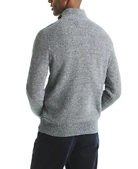 Nautica Men's Ribbed Collar Sweater