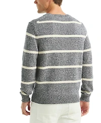 Nautica Men's Striped Crewneck Sweater