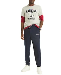 Nautica Men's Graphic Print Long Sleeve T-Shirt