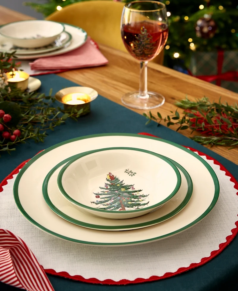 Spode Christmas Tree Ascot Earthenware Cereal Bowl