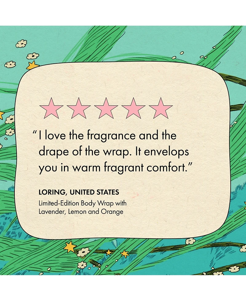 Origins Feel Good Hug Bedtime Body Wrap with Lavender, Lemon & Orange