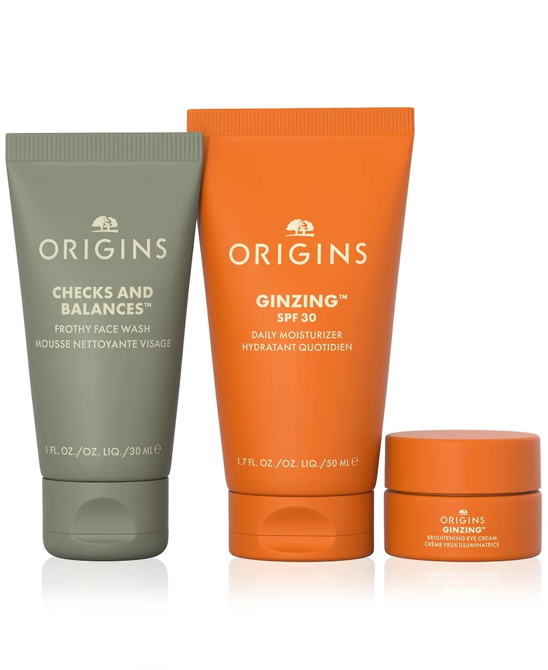 Origins 3-Pc. Glowing Essentials Skin Care Set