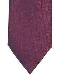 Alfani Men's Marigold Geo-Pattern Tie, Macy's Exclusive
