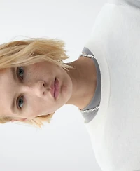 Mango Women's Wool-Blend Round-Neck Sweater