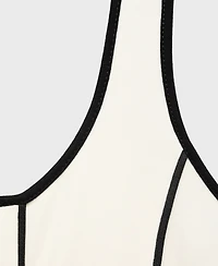 Mango Women's Striped Cotton Dress