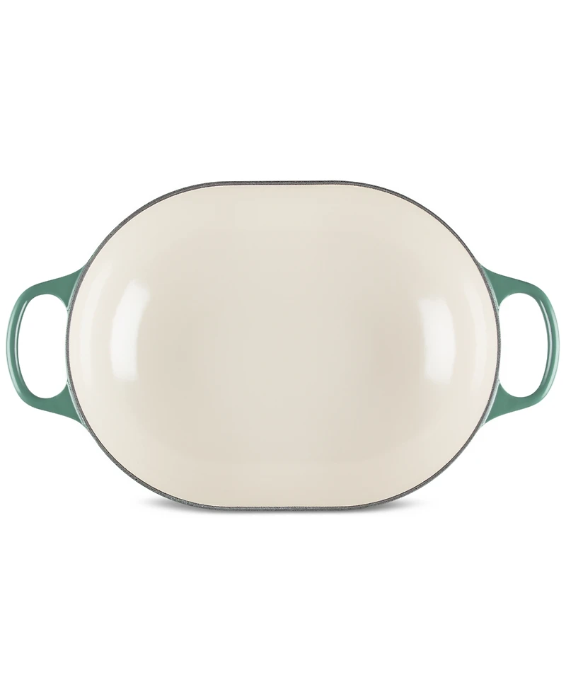 Le Creuset Enameled Cast Iron Signature 3.75-Quart Oblong Dutch Oven With Lid