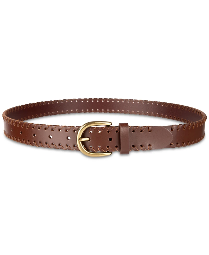 Levi's Laced-Edge Casual Leather Belt