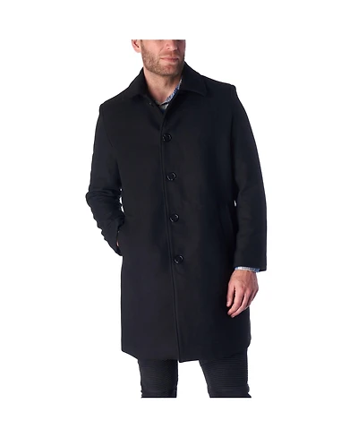 Alpine Swiss Orson Mens Wool Blend Top Coat Winter Car Long Tailored Jacket