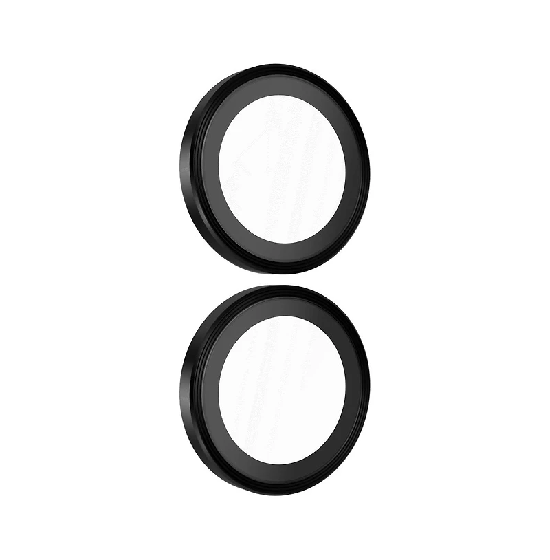 Case-Mate Aluminum Ring Camera Lens Glass Protector for Apple iPhone 16 / iPhone 16 Plus-Black