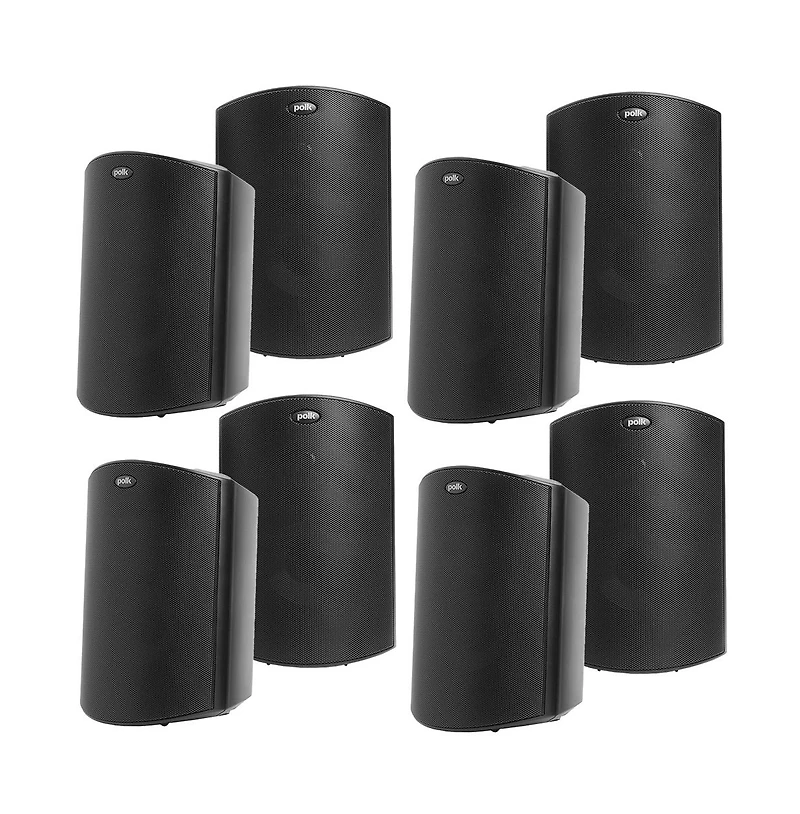 Polk Audio Atrium5 All Weather Outdoor Loudspeakers - 8 Pack