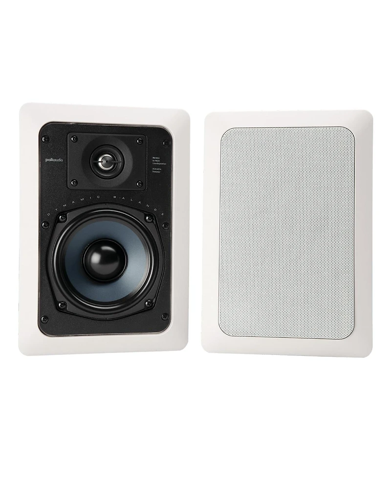 Polk Audio RC55i 2 Way In Wall Speakers - 4 Pack (White)
