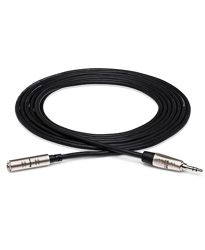 Hosa Technology 5' Rean 3.5mm Trs Male to 3.5mm Trs Female Pro Headphones Extension Cable