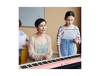 Akiudex 88-Key Foldable Digital Piano with Bag Microphone and Music Stand
