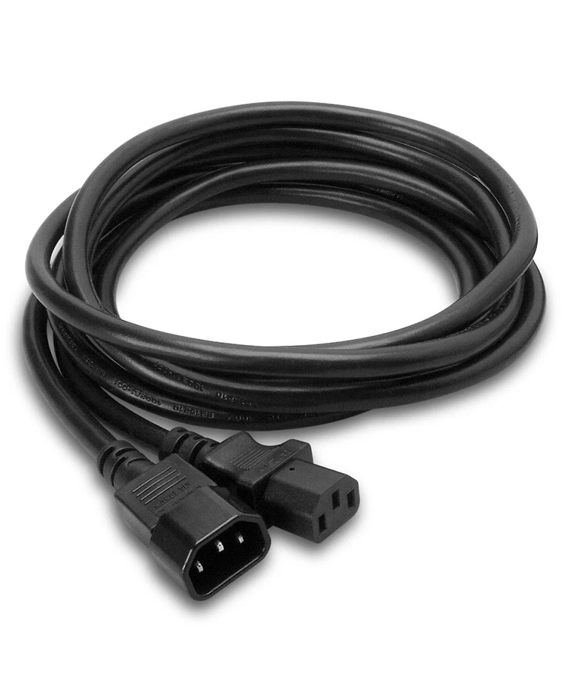 Hosa Technology 3' Iec C14 to Iec C13 Power Extension Cord