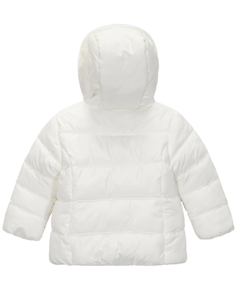 S Rothschild & Co Baby Girls Double Breasted Puffer Jacket