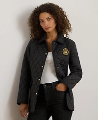 Lauren Ralph Women's Quilted Crest Jacket