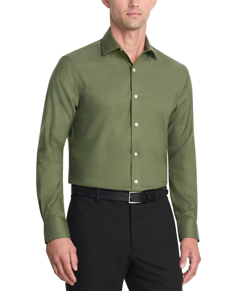 Tommy Hilfiger Men's Flex Slim Fit Dress Shirt
