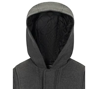S Rothschild & Co Big Boys Faux Wool Hooded Jacket