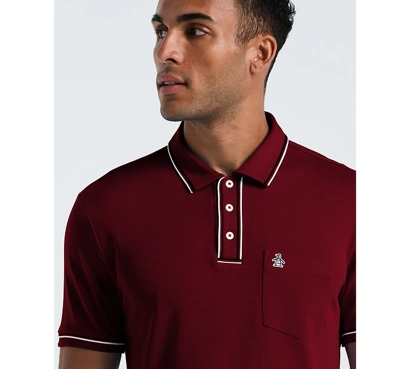 Original Penguin Men's 3D Earl Polo Shirt