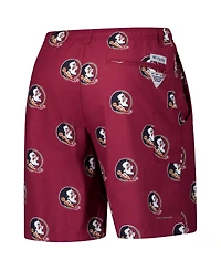 Columbia Men's Garnet Florida State Seminoles Pfg Backcast Iii Omni-Shade Shorts