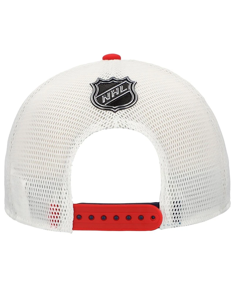 Men's Fanatics Navy Washington Capitals Adjustable Meshback Hat