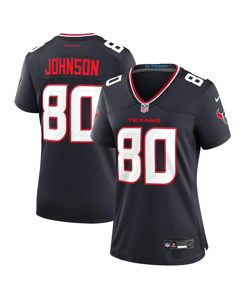 Nike Women's Andre Johnson Navy Houston Texans Team Retired Player Game Jersey