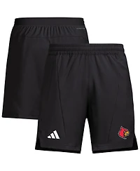 Adidas Men's Black Louisville Cardinals Program Woven Training Shorts
