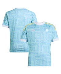 Adidas Big Boys and Girls Blue Juventus 2025/26 Away Replica Jersey