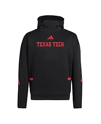 Adidas Men's Black Texas Tech Red Raiders Z.n.e. Pullover Hoodie