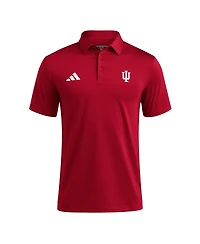 Adidas Men's Crimson Indiana Hoosiers Ultimate 365 Polo Shirt