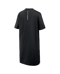 Fanatics Women's Black Miami Hurricanes Elements Go Tri-Blend T-Shirt Dress