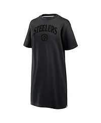 Fanatics Women's Black Pittsburgh Steelers Elements Go Tri-Blend Dress