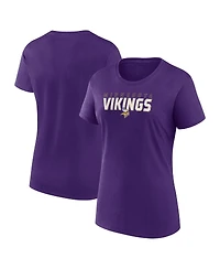 Logo Athletic Women's Purple Minnesota Vikings Lean T-Shirt