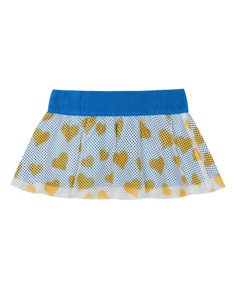 Outerstuff Baby Boys and Girls Los Angeles Chargers Love My Team Bodysuit Skirt Set