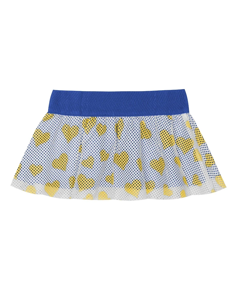Outerstuff Baby Boys and Girls Los Angeles Rams Love My Team Bodysuit Skirt Set