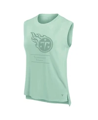 Fanatics Women's Mint Tennessee Titans Studio Embrace Tank Top