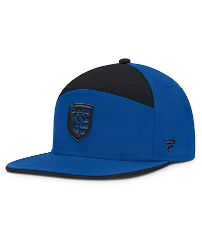Fanatics Men's Blue San Jose Earthquakes Mezzala Snapback Hat