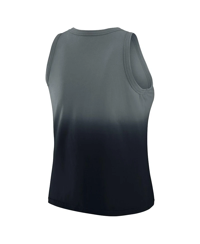 Wear by Erin Andrews Women's x Gracie Hunt Black Jacksonville Jaguars Ombre Tank Top
