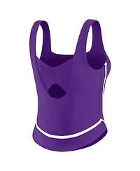 Wear by Erin Andrews Women's Purple Minnesota Vikings Square Neck Tank Top