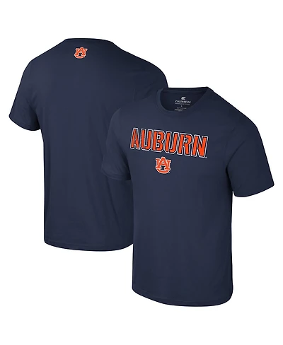 Colosseum Men's Navy Auburn Tigers Color Pop Active Blend T-Shirt