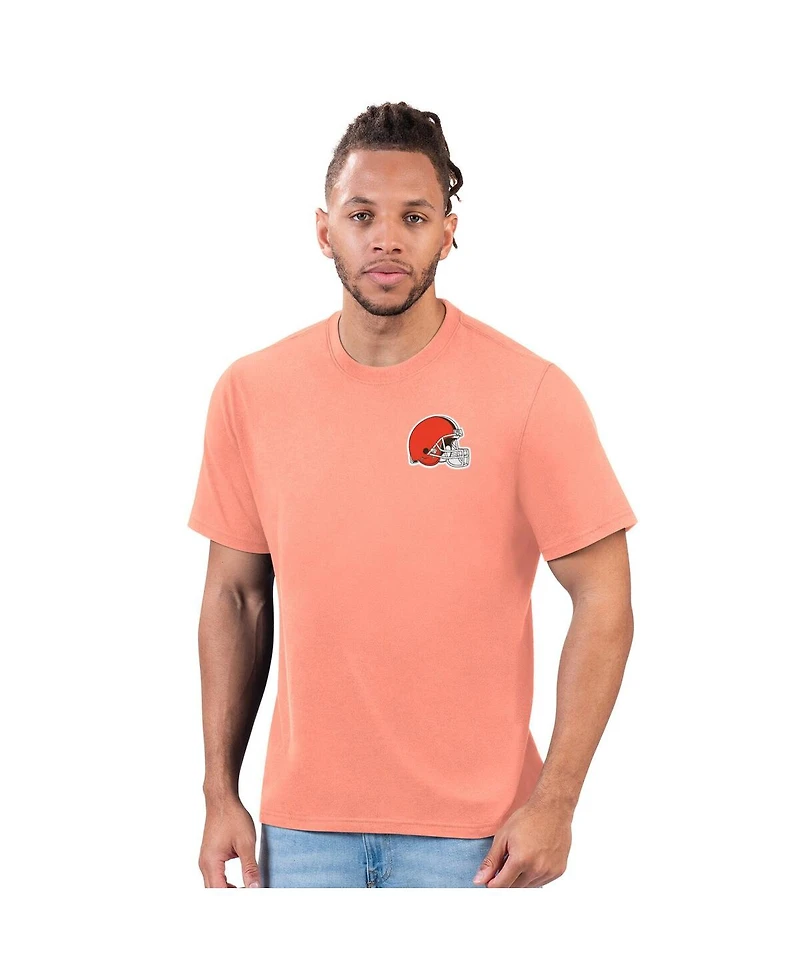Margaritaville Men's Orange Cleveland Browns Time Flies T-Shirt