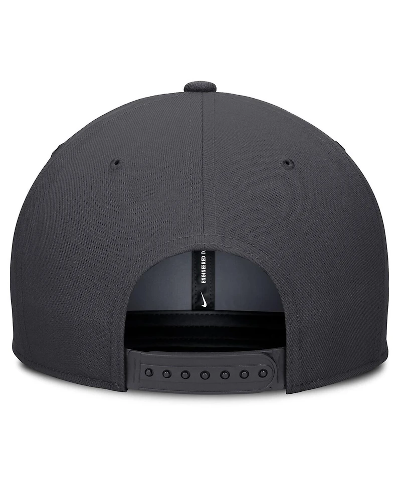 Nike Men's Anthracite Pittsburgh Pirates Statement Pro Snapback Hat