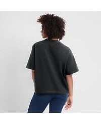 Nike Women's Black Atlanta Falcons Essential Script Relaxed Boxy T-Shirt