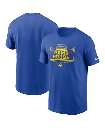 Nike Men's Royal Los Angeles Rams Primetime Local Essential T-Shirt