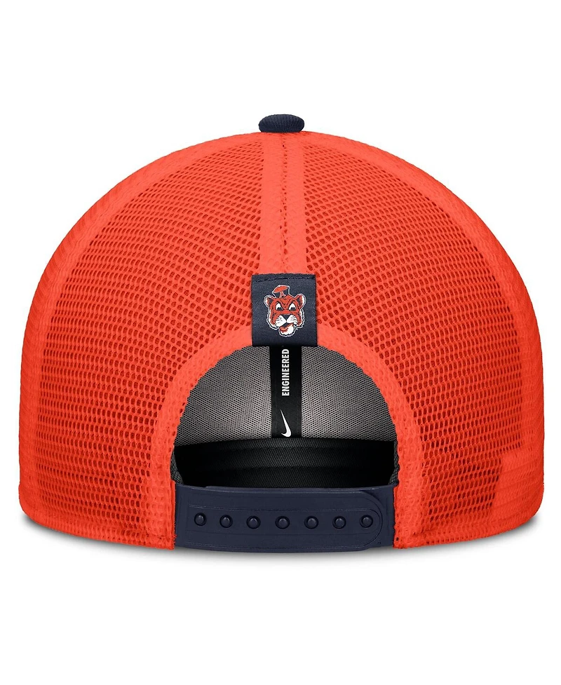 Nike Men's Navy/Orange Auburn Tigers 2025 Sideline Campus Pro Local Snapback Hat