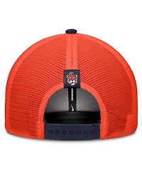 Nike Men's Navy/Orange Auburn Tigers 2025 Sideline Campus Pro Local Snapback Hat